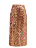 Erdem Sacha Sequinned Skirt