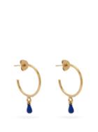 Matchesfashion.com Isabel Marant - Casablanca Resin-drop Hoop Earrings - Womens - Gold