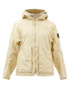 Stone Island Shadow Project - Logo-patch Cotton-ripstop Hooded Parka - Mens - Beige