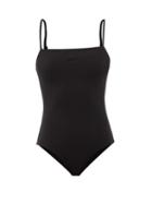 Ladies Beachwear Jil Sander - Square-neck Swimsuit - Womens - Black
