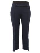 Matchesfashion.com Sportmax - Livigno Trousers - Womens - Navy