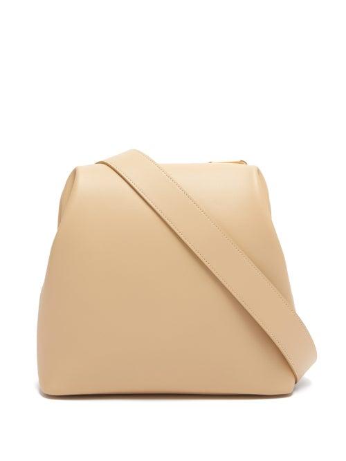 Matchesfashion.com Osoi - Brot Folded Leather Shoulder Bag - Womens - Beige