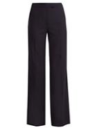 Alexachung High-waisted Wide-leg Wool Trousers