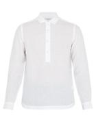 Orlebar Brown Ridley Riviera Point-collar Linen Shirt