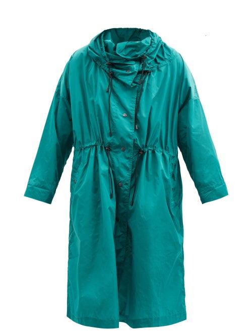 Isabel Marant Toile - Dunao High-neck Recycled-fibre Parka - Womens - Green