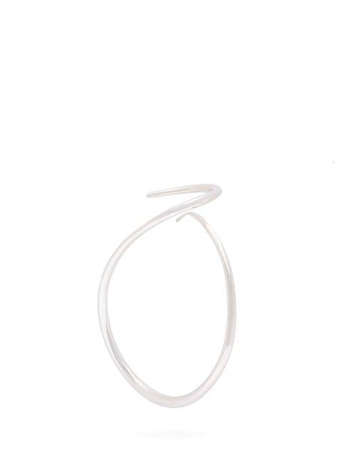 Matchesfashion.com Charlotte Chesnais - Looping Silver Single Earring - Womens - Silver
