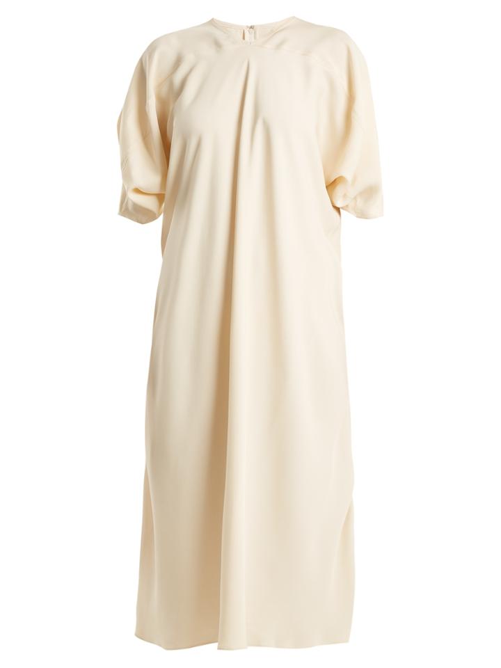 Lemaire Curved-sleeve Midi Dress