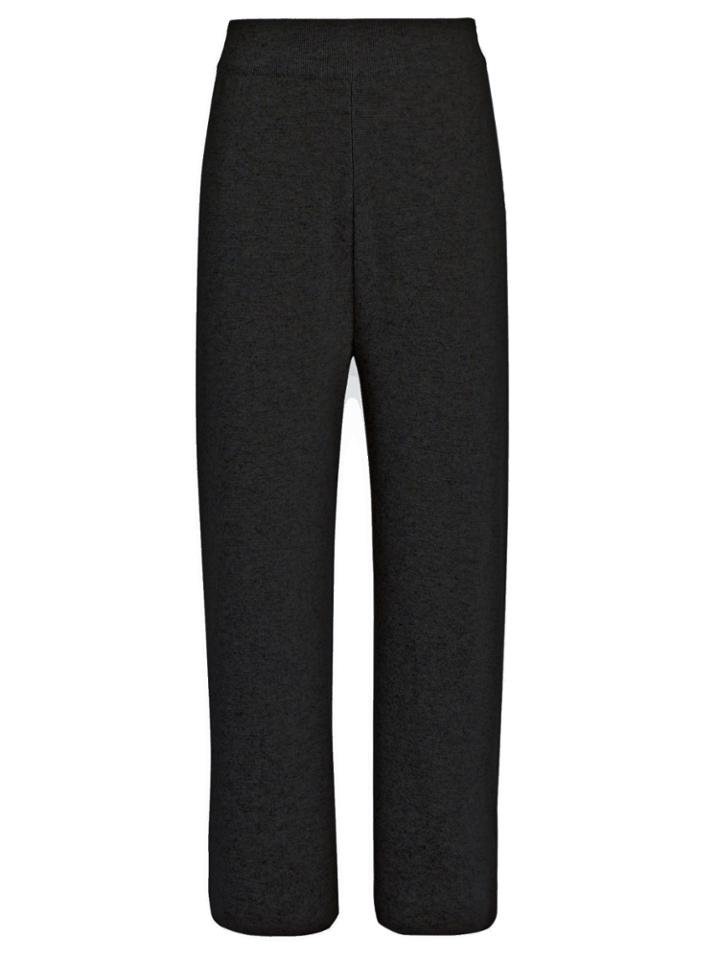 Le Kasha India Wide-leg Cashmere Cropped Trousers
