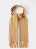 Acne Studios - Canada New Tasselled Wool Scarf - Mens - Beige
