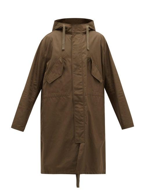 Matchesfashion.com A.p.c. - Bennett Hooded Cotton Parka - Mens - Khaki