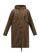 Matchesfashion.com A.p.c. - Bennett Hooded Cotton Parka - Mens - Khaki