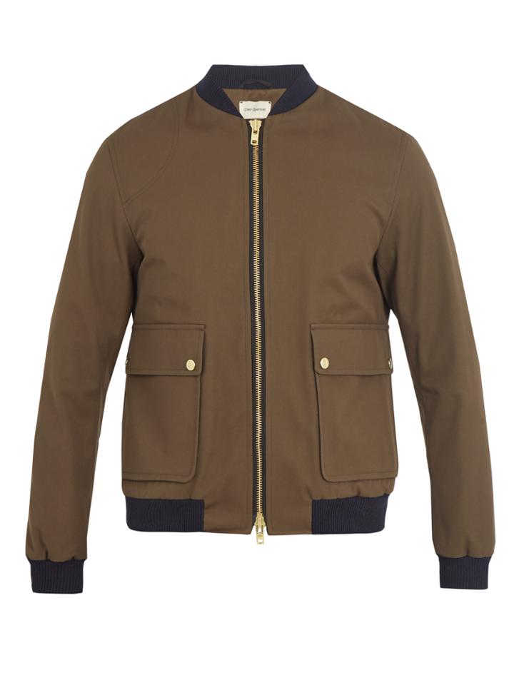 Oliver Spencer Bermondsey Gabardine Bomber Jacket