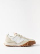 New Balance - Xc-72 Suede And Mesh Trainers - Mens - Beige White
