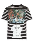 Matchesfashion.com Jw Anderson - X Gilbert & George Printed Striped T Shirt - Mens - Black