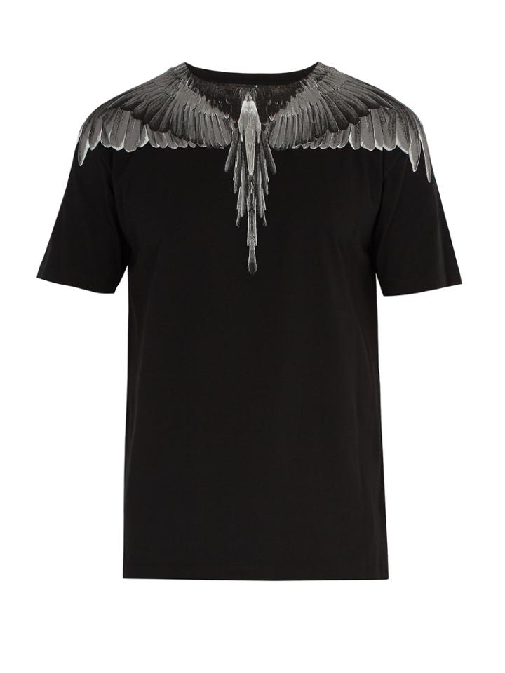 Marcelo Burlon Wings-print Cotton T-shirt