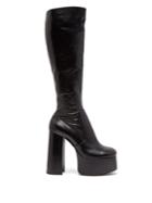 Saint Laurent Billy Leather Knee-high Boots