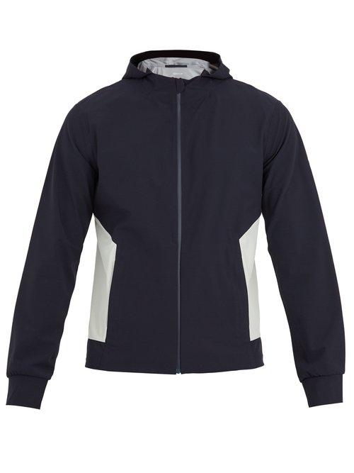 Matchesfashion.com Aeance - Adaptive Contrast Panel Performance Jacket - Mens - Navy Multi