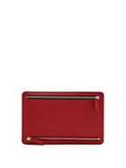 Smythson Panama Saffiano-leather Currency Wallet