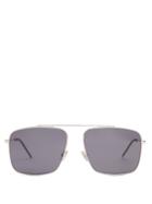 Dior Homme Sunglasses Square-frame Metal Sunglasses