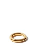 Matchesfashion.com Jil Sander - Gold-plated Sterling-silver Ring - Womens - Gold