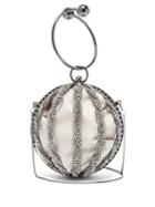 Matchesfashion.com Rosantica - Tresse Boule Crystal-embellished Bag - Womens - Black Multi