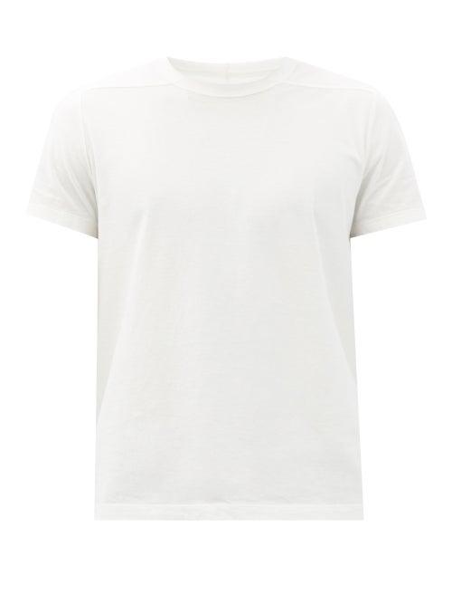 Rick Owens - Level Classic Cotton-jersey T-shirt - Mens - White
