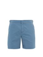 Matchesfashion.com Orlebar Brown - Bulldog Mid-length Swim Shorts - Mens - Blue