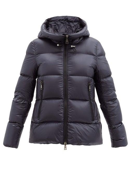 Matchesfashion.com Moncler - Seritte Down-fill Quilted-shell Jacket - Womens - Navy