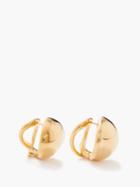 Bottega Veneta - Dome Gold-vermeil Earrings - Womens - Gold