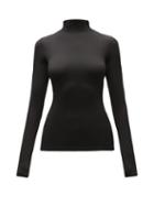 Matchesfashion.com The Row - Ludek High-neck Top - Womens - Black