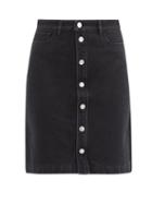 Matchesfashion.com A.p.c. - Theresa Denim Mini Skirt - Womens - Black