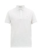 Matchesfashion.com Valentino - Rockstud Embellished Polo Shirt - Mens - White