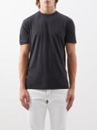 Tom Ford - Crew-neck Lyocell-blend Jersey T-shirt - Mens - Black
