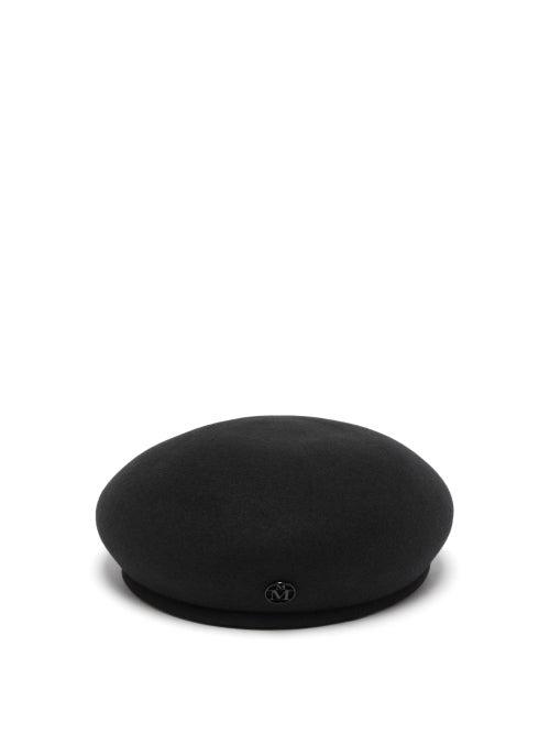 Matchesfashion.com Maison Michel - New Bonnie Rabbit Felt Beret - Womens - Grey