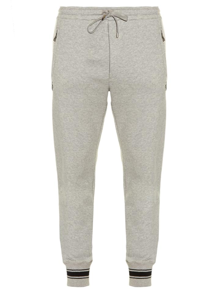 Dolce & Gabbana Crown-embroidered Track Pants