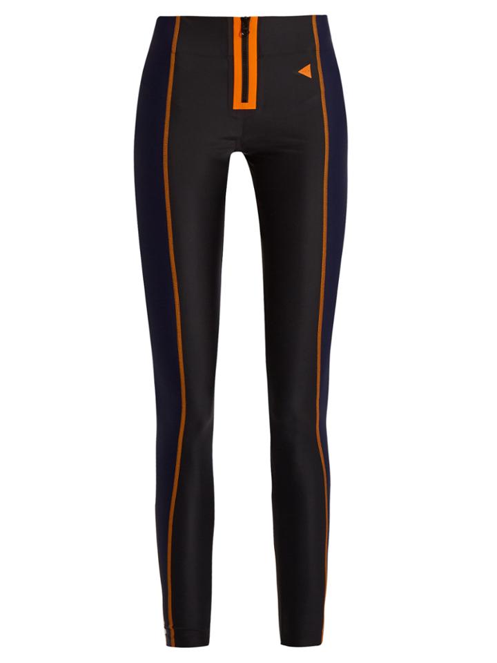 Laain Juliette Zip-front Performance Leggings