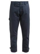 Matchesfashion.com Myar - Mypa10 Cotton Military Trousers - Womens - Navy
