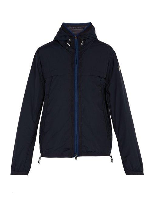 Matchesfashion.com Moncler - Nash Down Hooded Jacket - Mens - Navy