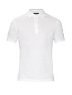 Frescobol Carioca Short-sleeved Cotton-jersey Polo Shirt