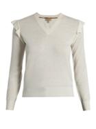 Burberry Ardle V-neck Cashmere Sweater