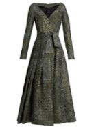 Carl Kapp Piano A-line Jacquard Dress