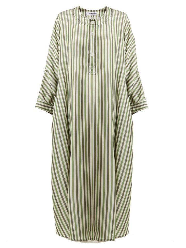Sonia Rykiel Round-neck Striped Kaftan