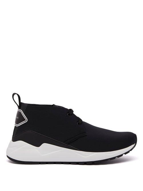 Matchesfashion.com Buscemi - Sunset Mid Top Trainers - Mens - Black