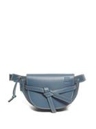 Matchesfashion.com Loewe - Gate Small Leather Belt Bag - Womens - Blue