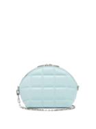 Matchesfashion.com Bottega Veneta - Quilted Leather Shoulder Bag - Womens - Light Blue