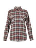 Isabel Marant Étoile Vadisse Checked Flannel Shirt