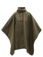 Totme - Rain Hooded Recycled-nylon Poncho - Womens - Dark Green