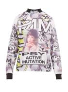 Matchesfashion.com P.a.m. - Printed Piqu Long Sleeve T Shirt - Mens - Multi