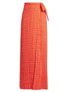 Preen By Thornton Bregazzi Agnel Wrap Maxi Skirt