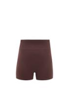 Ladies Activewear Vaara - Seana High-rise Yoga Shorts - Womens - Brown